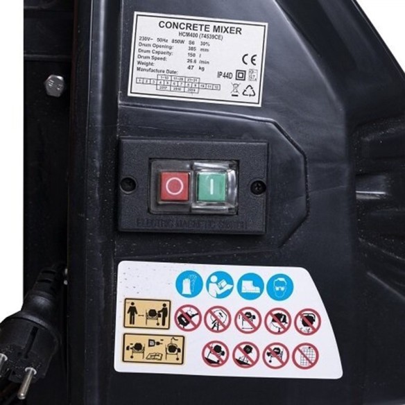 Бетонобъркачка 150л 850W HCM400 ELEFANT