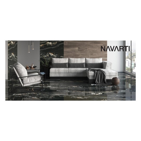 Гранитогрес Leeds Negro 60x120 см NAVARTI
