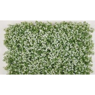 Изкуствена трева за стена 40х60 см ситно бяло DIY-AP-19 2
