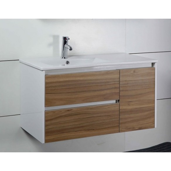 Шкаф с умивалник ляво корито 9150L INTER CERAMIC