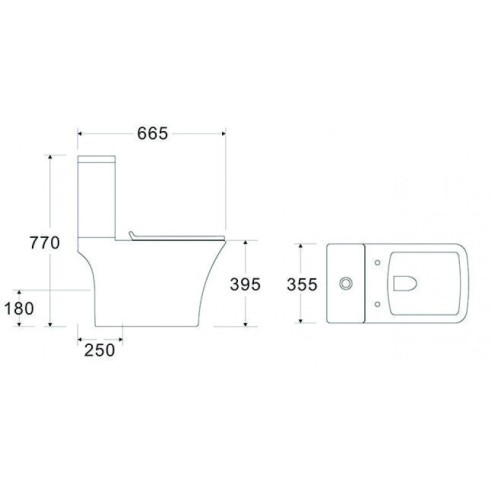 Моноблок ICC 7837 P UF INTER CERAMIC
