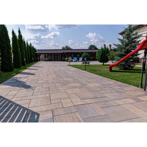 Настилка от бетонни блокчета - ROCA MIX 7.9 - PETRA PAVAJE