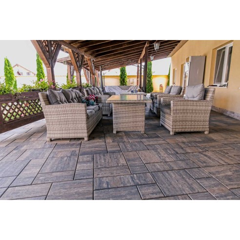 Настилка от бетонни блокчета - ROCA MIX 7.9 - PETRA PAVAJE