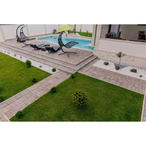 Настилка от бетонни блокчета - ROCA MIX 7.9 - PETRA PAVAJE