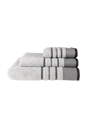 Кърпа за баня Line 70x140 см сива MIKA