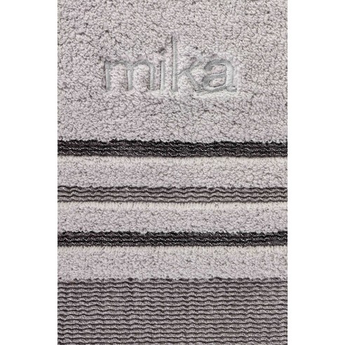 Кърпа за баня Line 70x140 см сива MIKA