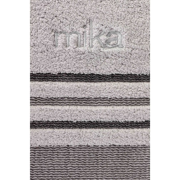 Кърпа за баня Line 70x140 см сива MIKA