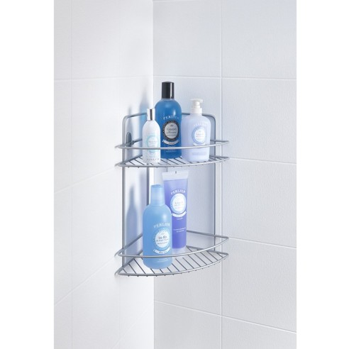 Ъглова етажерка 2 нива Reflex METALTEX