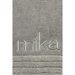Кърпа за баня Velvet 70x140 см сребро MIKA 2