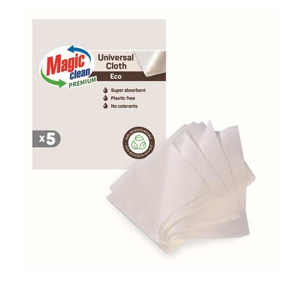 Биоразградими кърпи Premium 5 бр. MAGIC CLEAN
