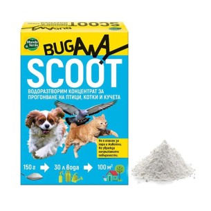 Препарат за прогонване на птици, котки и кучета SCOOT Mondo Verde 2
