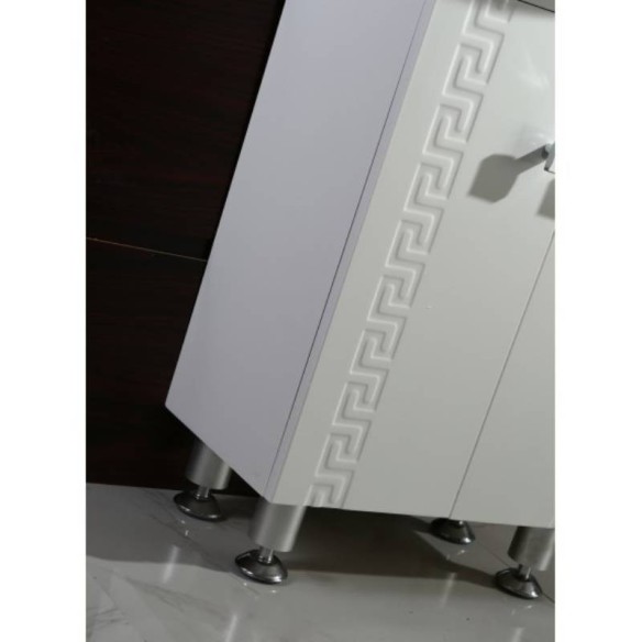 Шкаф за баня Спенсър 50х42х85см бял INTER CERAMIC - 4
