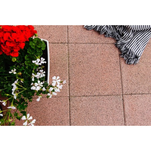 Бетоннa настилка - Relief rubin - 40x40x5 см - PETRA PAVAJE