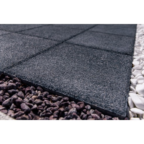 Бетоннa настилка - Relief Negru Onix - 40x40x5 см - PETRA PAVAJE