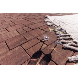 Външна настилка - Mediterana Rossa 20x10x6 см - Petra Pavage 2