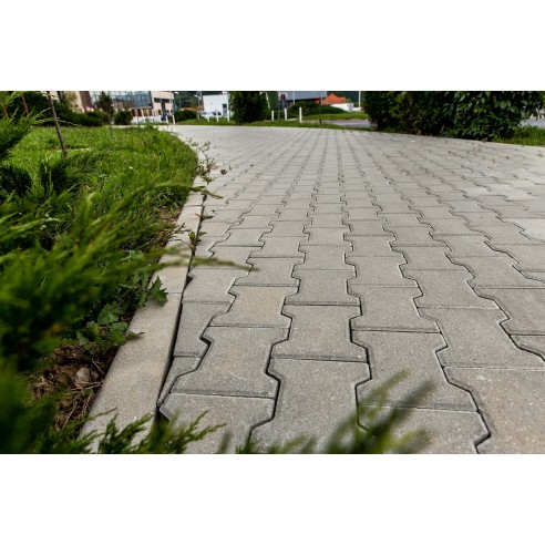 Бетонни блокчета - AUTOBLOC Сив - 20х16.5x10 - PETRA PAVAJE