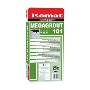Смес за анкериране и замонолитване 25 кг сива MEGAGROUT-101 ISOMAT