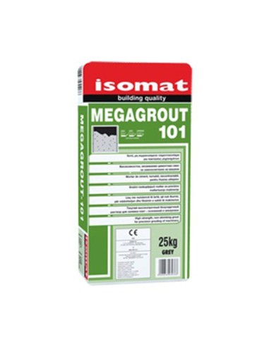 Смес за анкериране и замонолитване 25 кг сива MEGAGROUT-101 ISOMAT