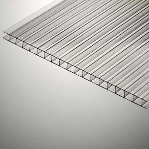 Поликарбонатна плоскост 6 мм прозрачна PLAZIT POLYGAL