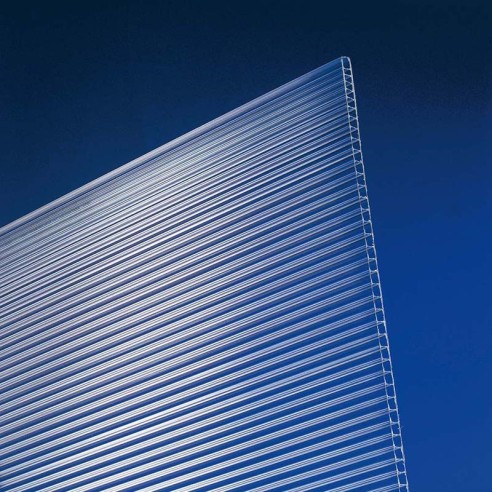 Поликарбонатна плоскост 6 мм прозрачна PLAZIT POLYGAL