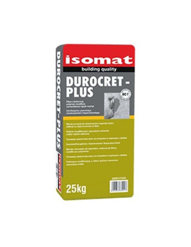 Циментова смес за поправки 25 кг сива DUROCRET-PLUS ISOMAT