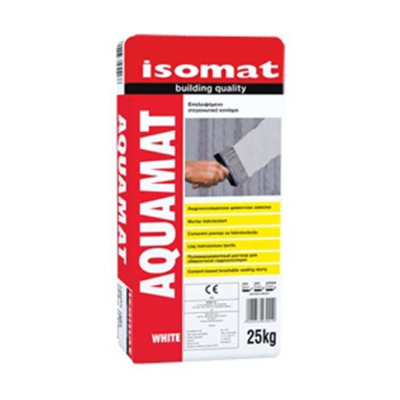 Циментова хидроизолация 25 кг сива AQUAMAT ISOMAT