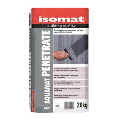 Циментова хидроизолация 20 кг AQUAMAT-PENETRATE ISOMAT