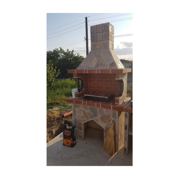 Барбекю средно 720 кг 215x120x70 см Стандарт РАЙМАР