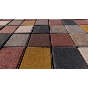 Бетонни блокчета - Quatro - жълти - 10х10x6 - PETRA PAVAJE 2