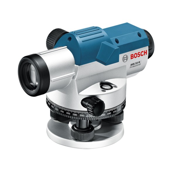 Комплект оптичен нивелир Bosch GOL 32 G + Статив BT 160 + Лата GR 500