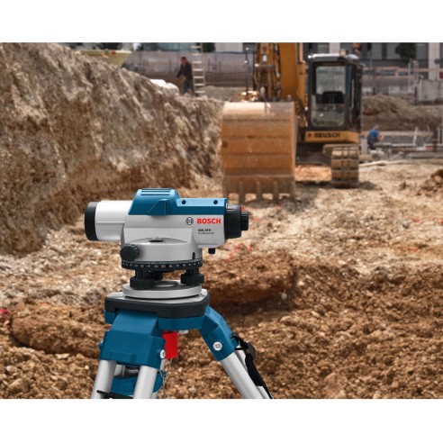 Комплект оптичен нивелир Bosch GOL 32 G + Статив BT 160 + Лата GR 500