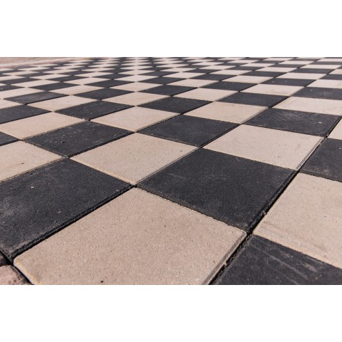 Бетонни блокчета - Quatro - бял - 40х40x6 - PETRA PAVAJE