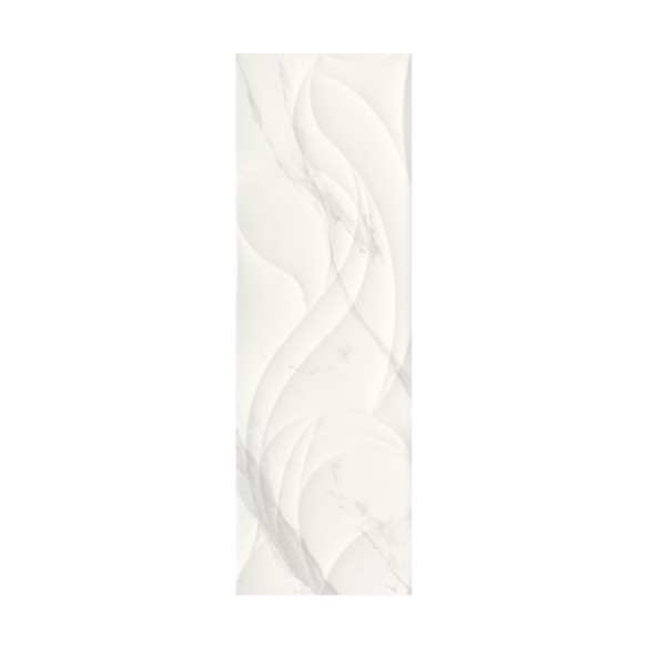 Фаянс 30x90 см Marlen Statuario Wave Decofon BIEN
