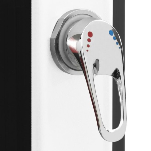 Градински соларен душ 217 см с душ слушалка и кранче, 35 л