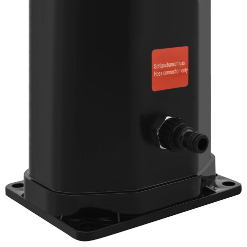 Градински соларен душ 217 см с душ слушалка и кранче, 35 л