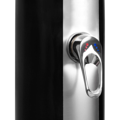 Градински соларен душ 220см с душ слушалка и кранче, 40 л