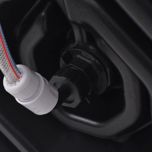 Соларен душ, 20 л, алуминиев, HDPE