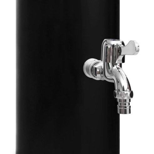 Градински соларен душ 210 см - с душ слушалка и кранче, 40 л