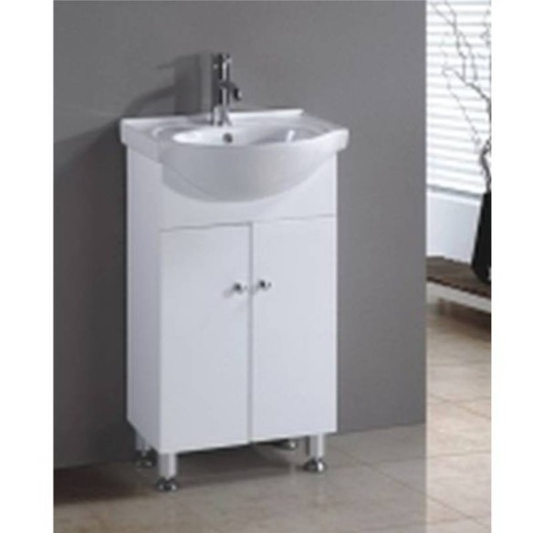 Шкаф за баня Диамант 60х44х85см бял INTER CERAMIC