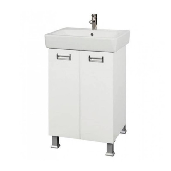 Шкаф за баня Каприз 55х45х85см бял INTER CERAMIC - 1