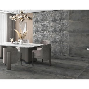 Гранитогрес Decan Rustin Silver 60x120 см 2