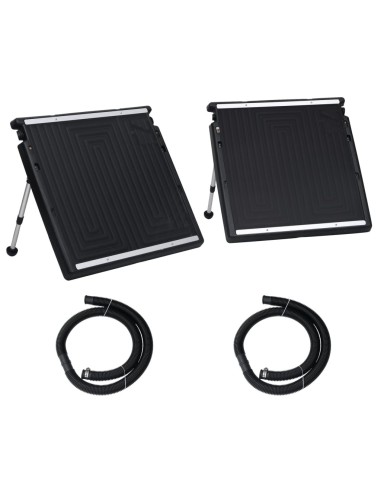 vidaXL Двоен соларен панел за отопление за басейн, 150x75 см