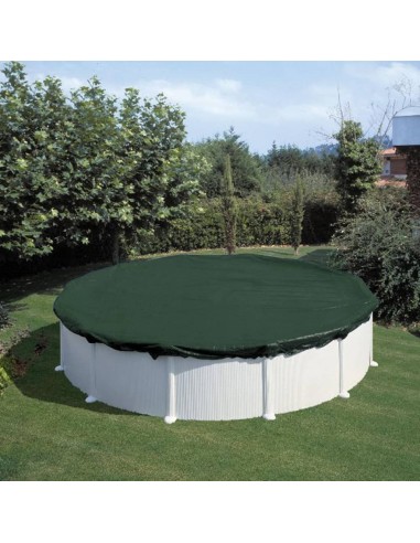 Summer Fun Зимно покривало за басейн кръгло 300 см PVC зелено