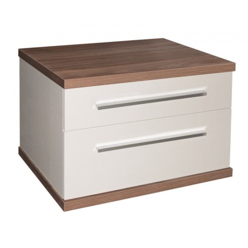 Шкаф за баня Ария 60х46х44см бял/сив INTER CERAMIC - 3
