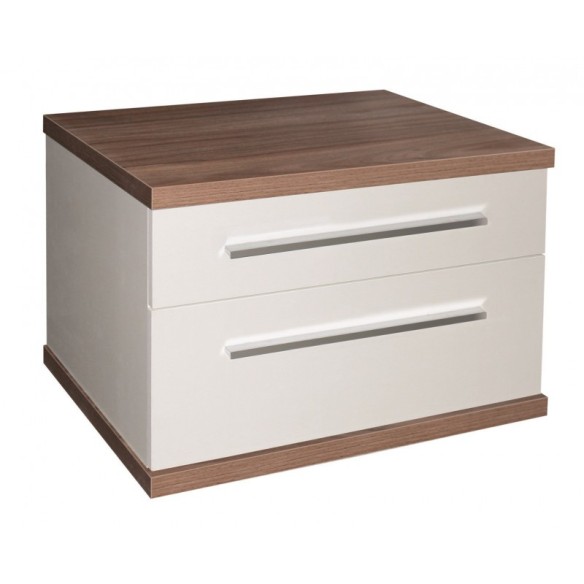 Шкаф за баня Ария 60х46х44см бял/сив INTER CERAMIC - 3