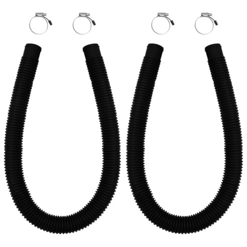 vidaXL Извити соларни отоплителни панели за басейн 2 бр 72,5x46 см