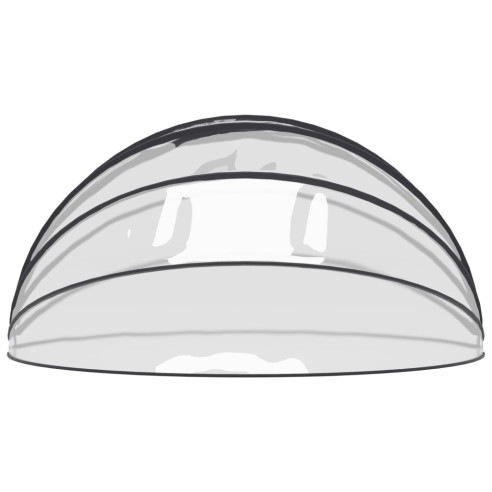 vidaXL Купол за басейн 559x275 см