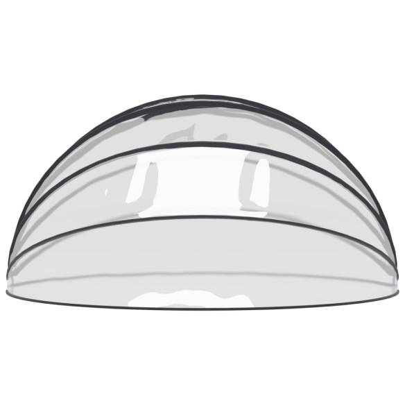 vidaXL Купол за басейн 559x275 см