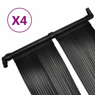vidaXL Соларни панели за нагряване на басейн, 4 бр, 80x620 см 2
