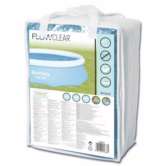 Bestway Соларно покривало за басейн Flowclear, 305 см